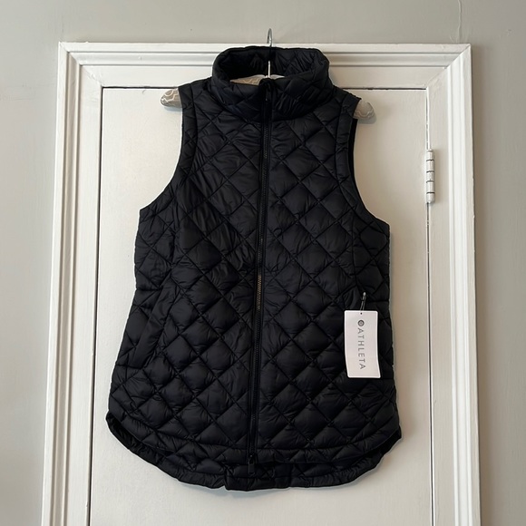 Athleta Whisper Featherless Vest Black — Small, Petite - Picture 4 of 10